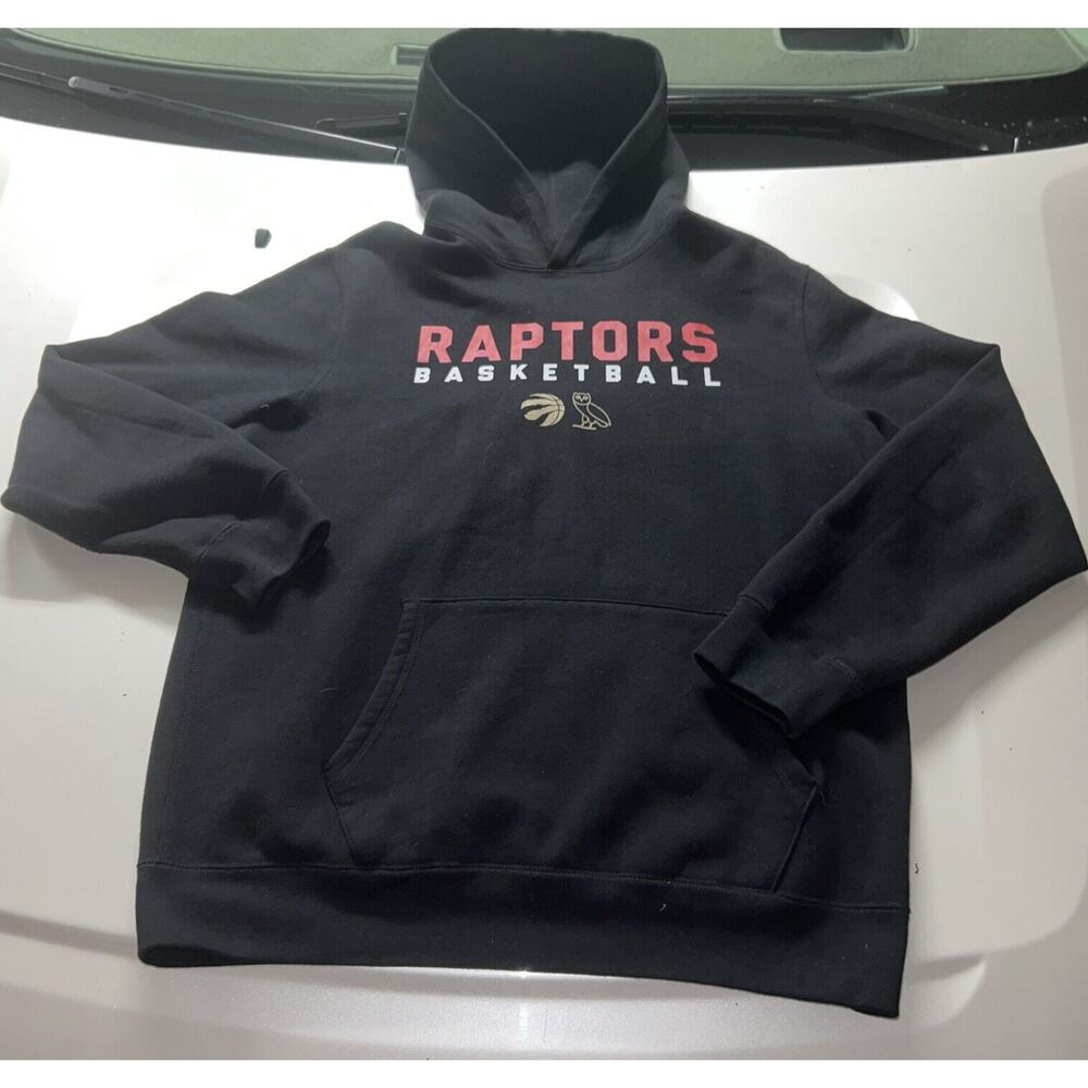 October's Very Own - Raptors x OVO - Men’s Pre Game Large Black Hoodie